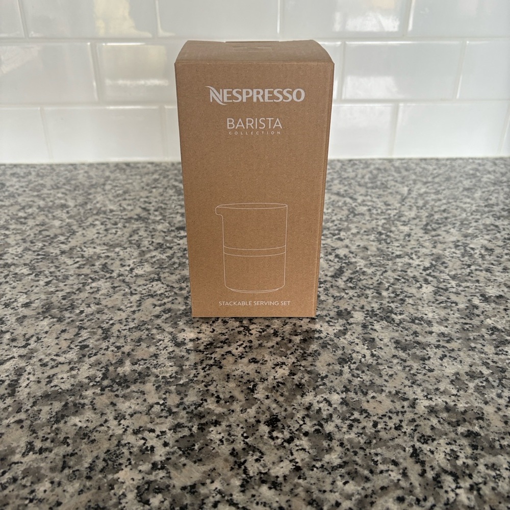 Nespresso Barista Collection - Stackable Serving Set - Picture 2 of 3